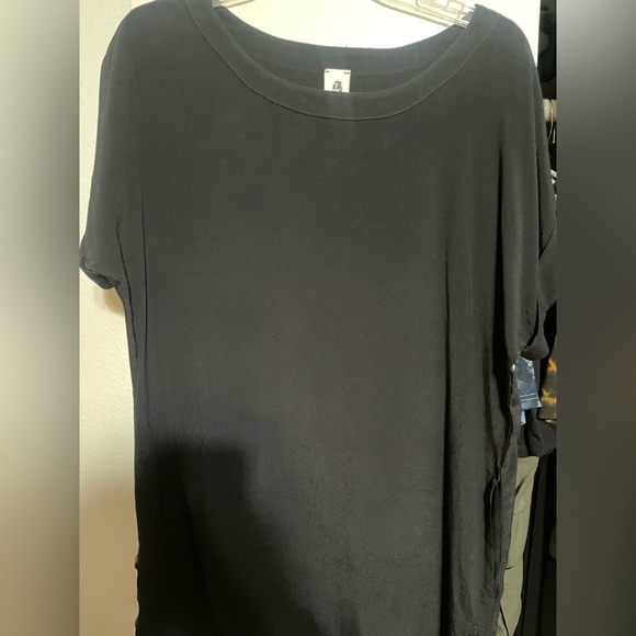 Vici Black Button-Trim Shift Dress - Picture 2 of 2